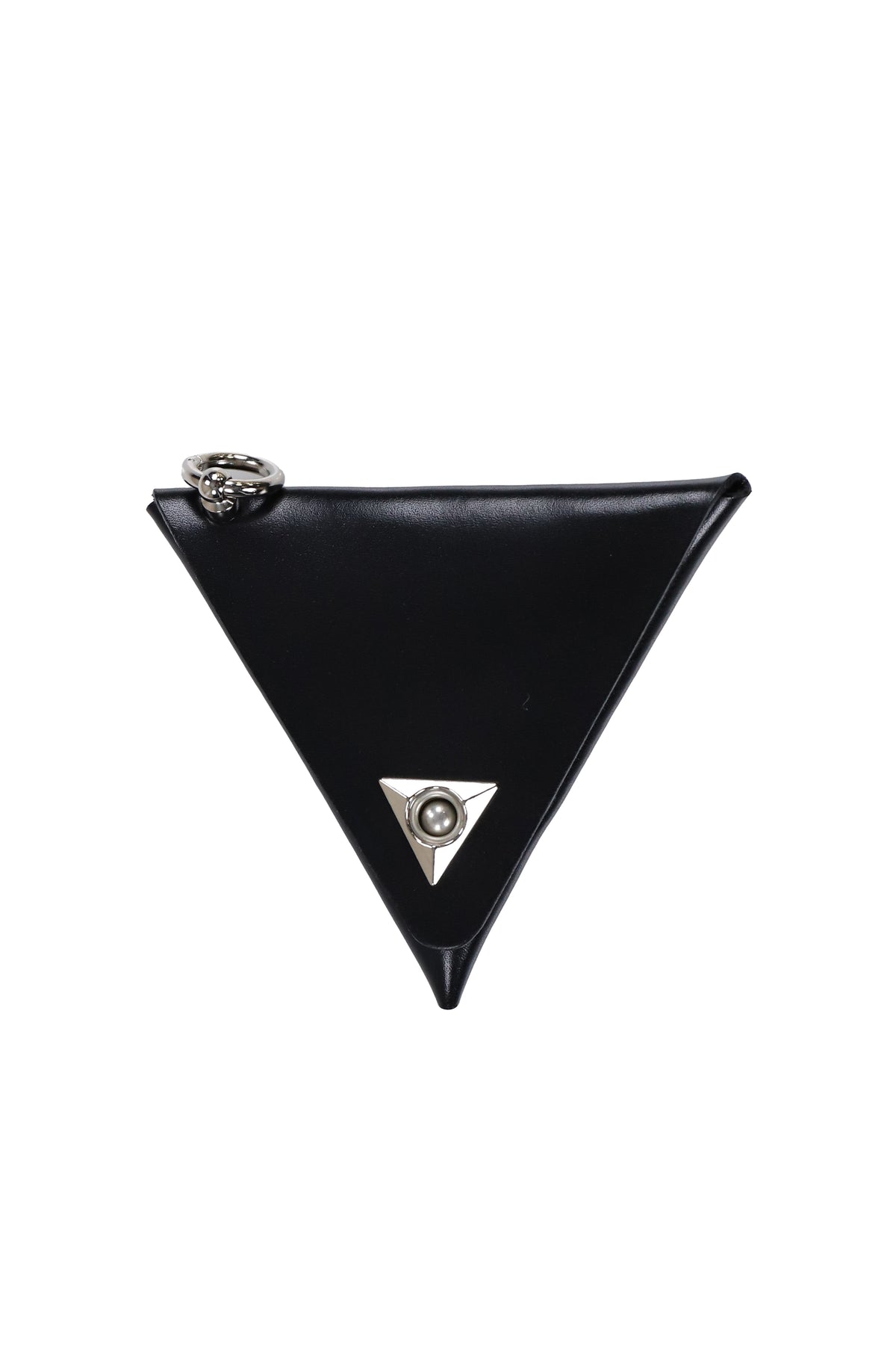 TRIANGLE COIN CASE / BLK