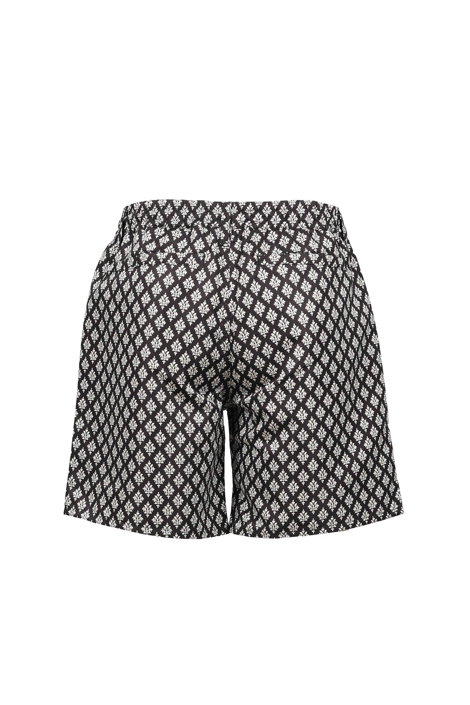 MONOGRAM SHORTS / BLK