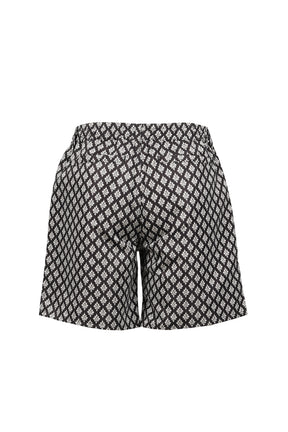 MONOGRAM SHORTS / BLK