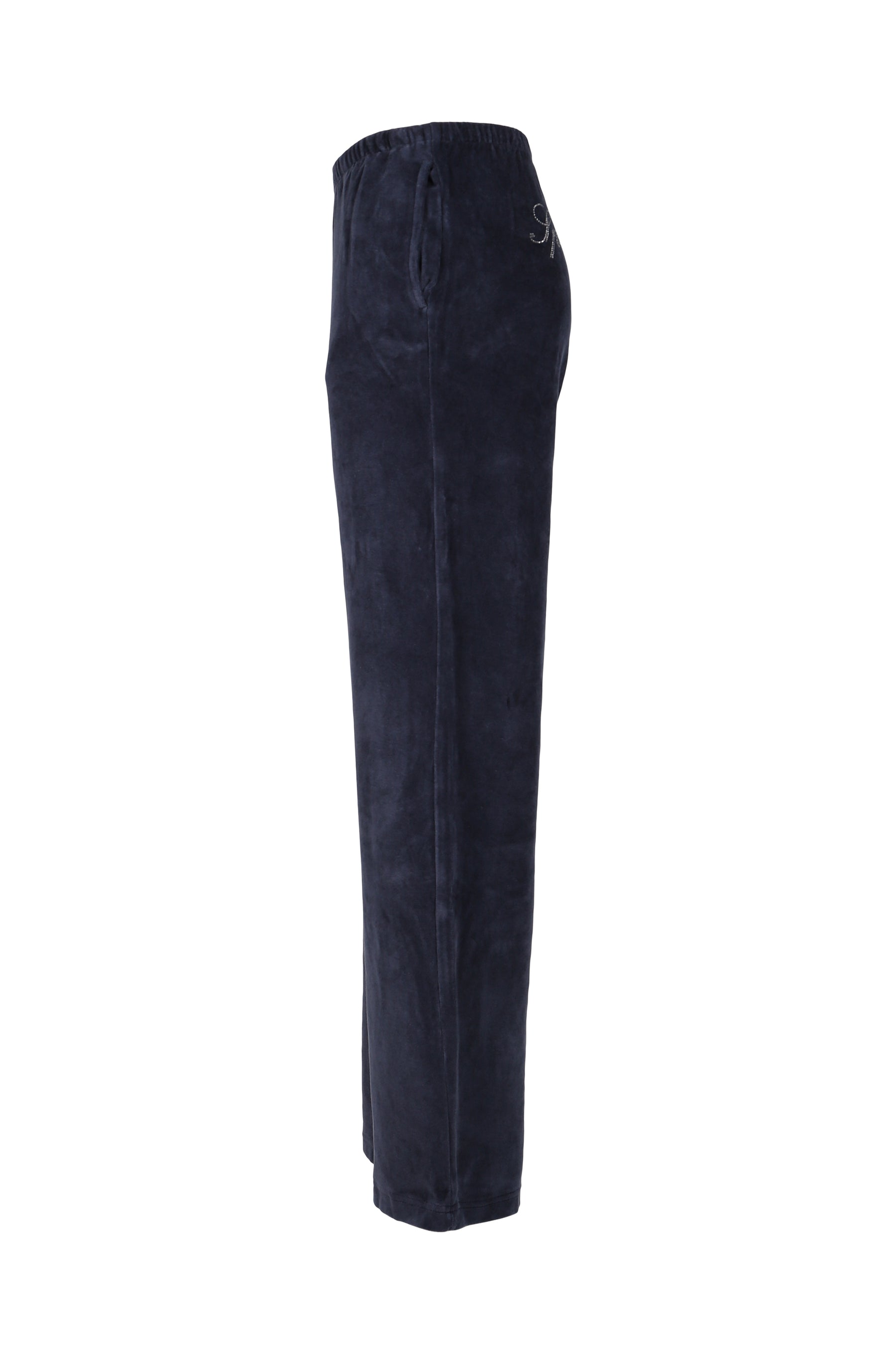 SIGNATURE LOGO KRYSTAL TRACKPANT / DARK NVY