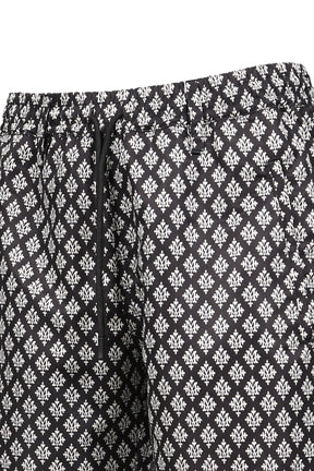 MONOGRAM SHORTS / BLK