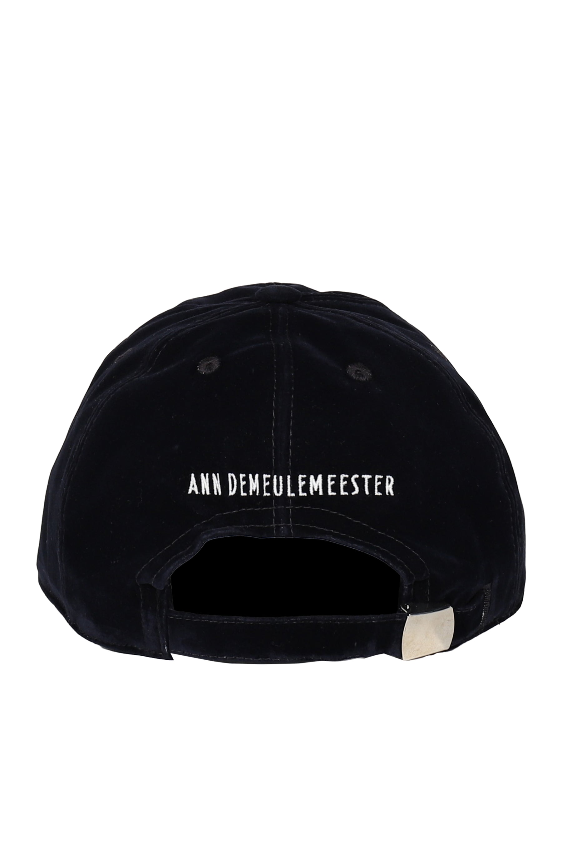 TEM BASEBALL CAP WITH "THE NEW POETRY CLUB" EMBROIDERY / NVY