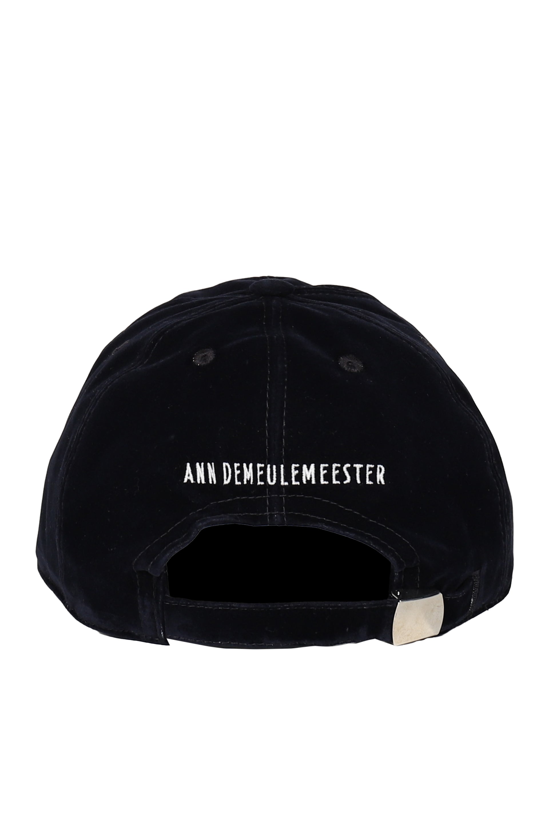 TEM BASEBALL CAP WITH "THE NEW POETRY CLUB" EMBROIDERY / NVY