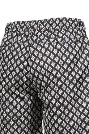MONOGRAM SHORTS / BLK