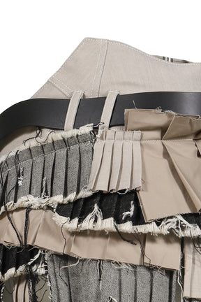 TWIRL SKIRT BEIGE TWILL / BEI