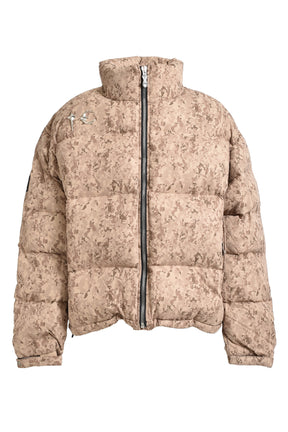 CAMO DOWN JACKET / BEI