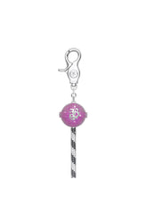 COLORFUL CRUSHED ICE LOLLIPOP / BARBIE PNK BLK WHT