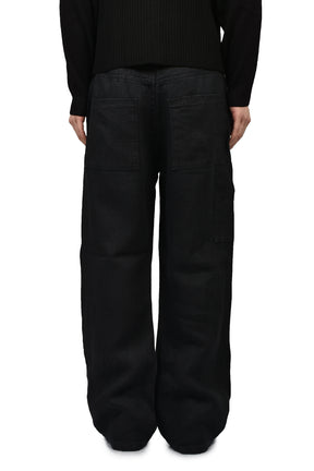 BAGGY CARPENTERS PANTS / BLK