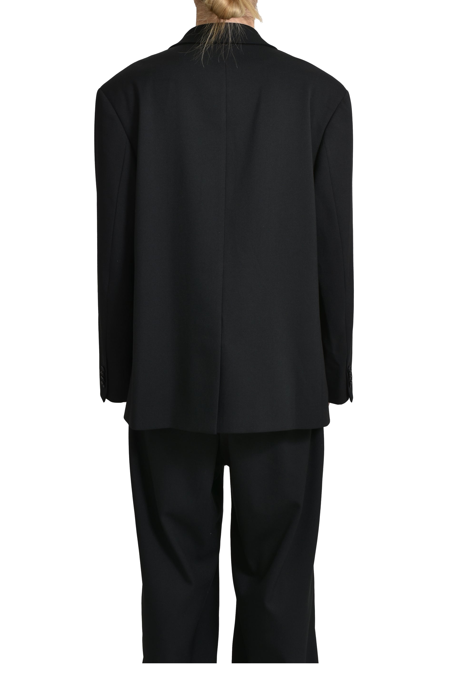 entire studios DOUBLE BREASTED BLAZER BLACK / BLK