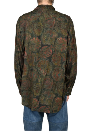 LIQUID PENNA LONG SLEEVE / POMENGRADE GREEN