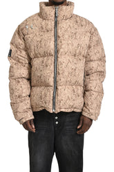 CAMO DOWN JACKET / BEI