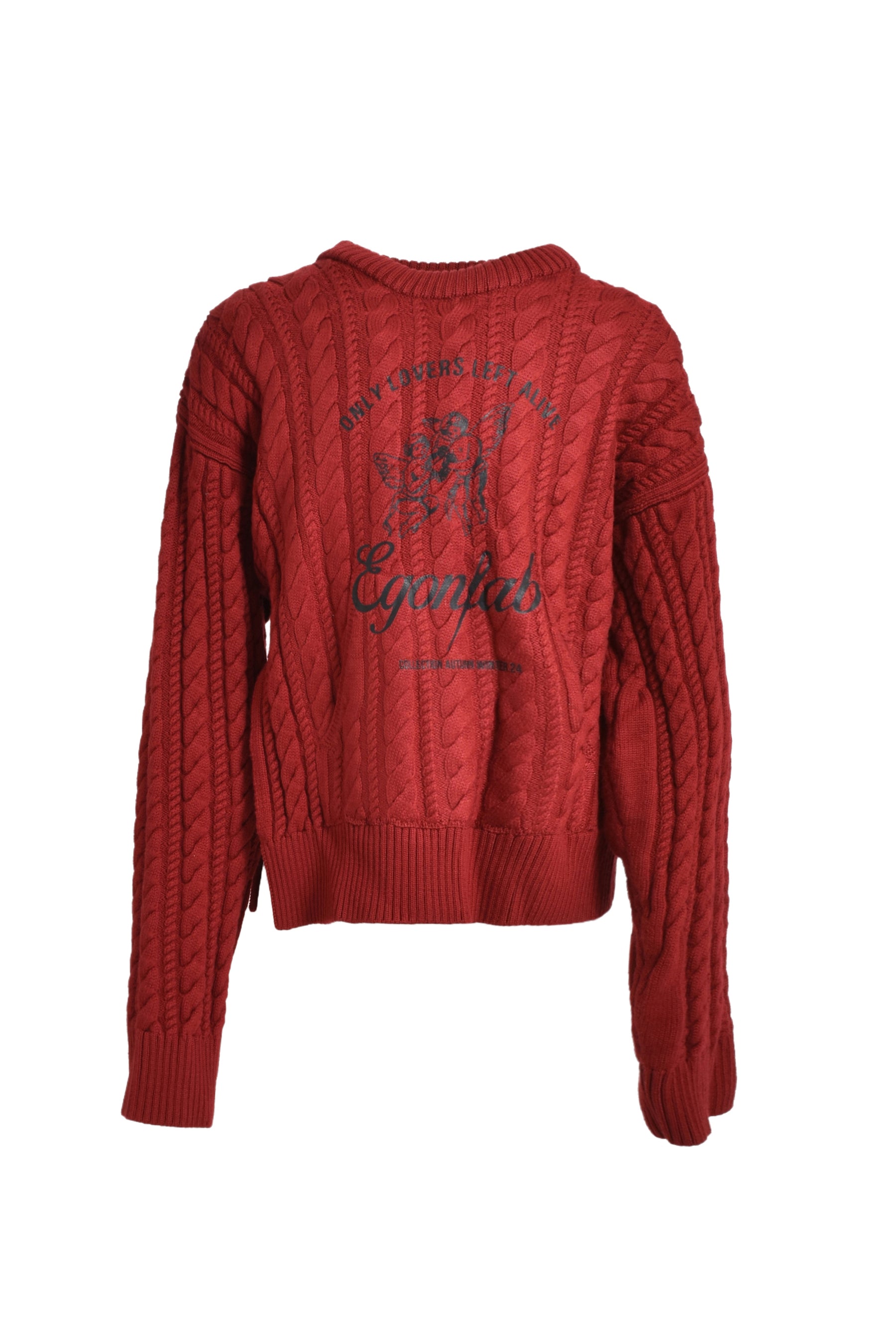 CREW NECK / RED