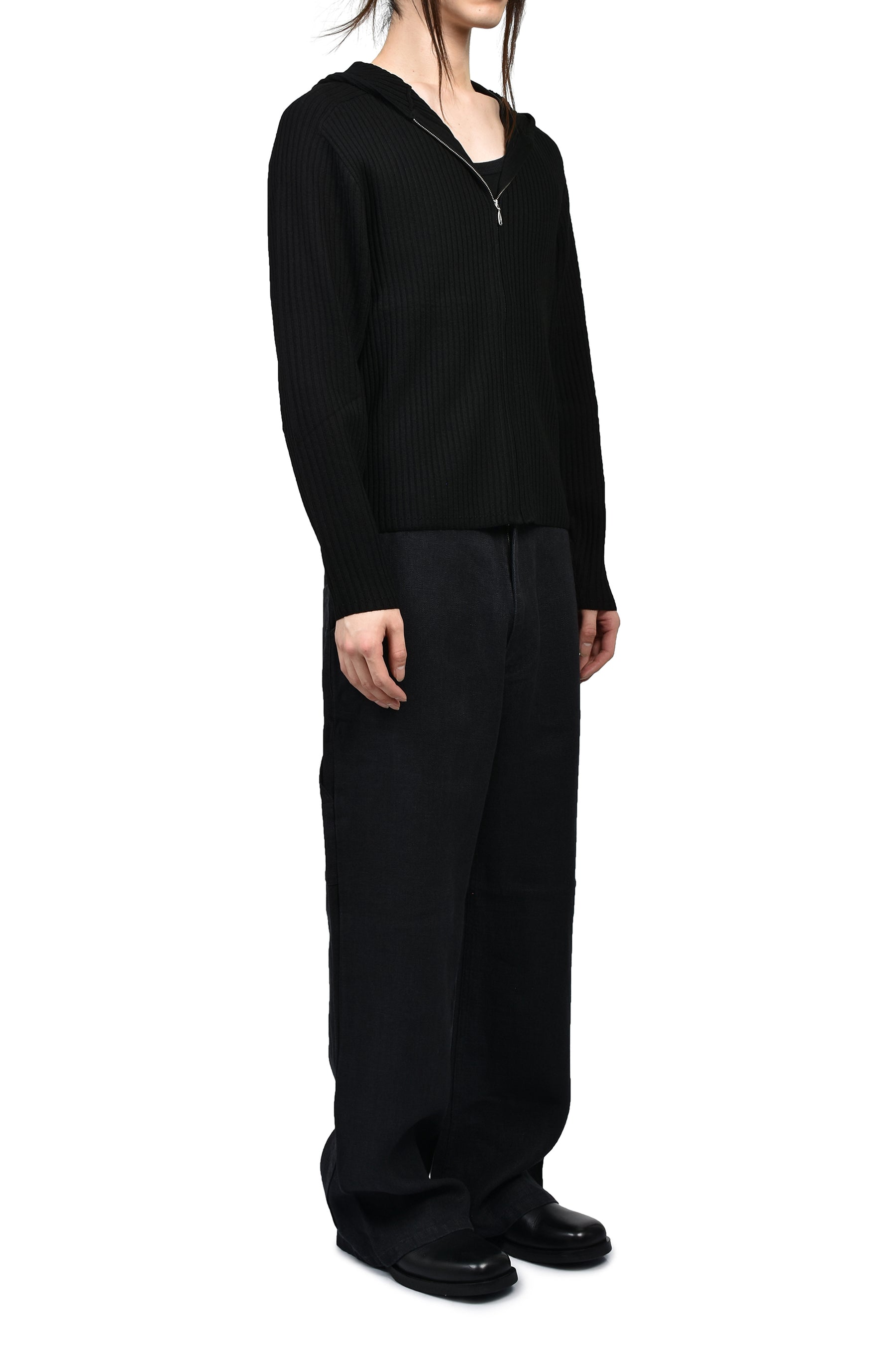 BAGGY CARPENTERS PANTS / BLK