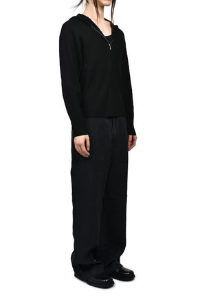 BAGGY CARPENTERS PANTS / BLK