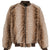 T-shirt Quilt Fur MA-1 / Brown 