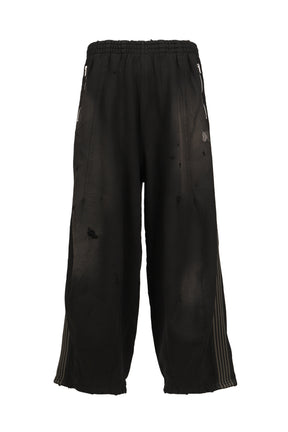 H.D. TRACK PANT - COTTON JERSEY / DAMAGED (20TH EXCLUSIVE) / BLK