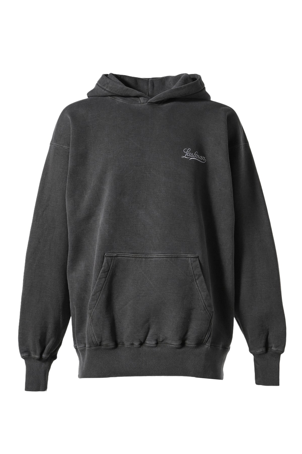 PRINTED HOODIE "ANGEL" / BLK