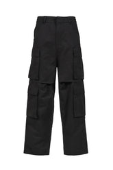 RAVE CARGO PANTS / WASHED BLK