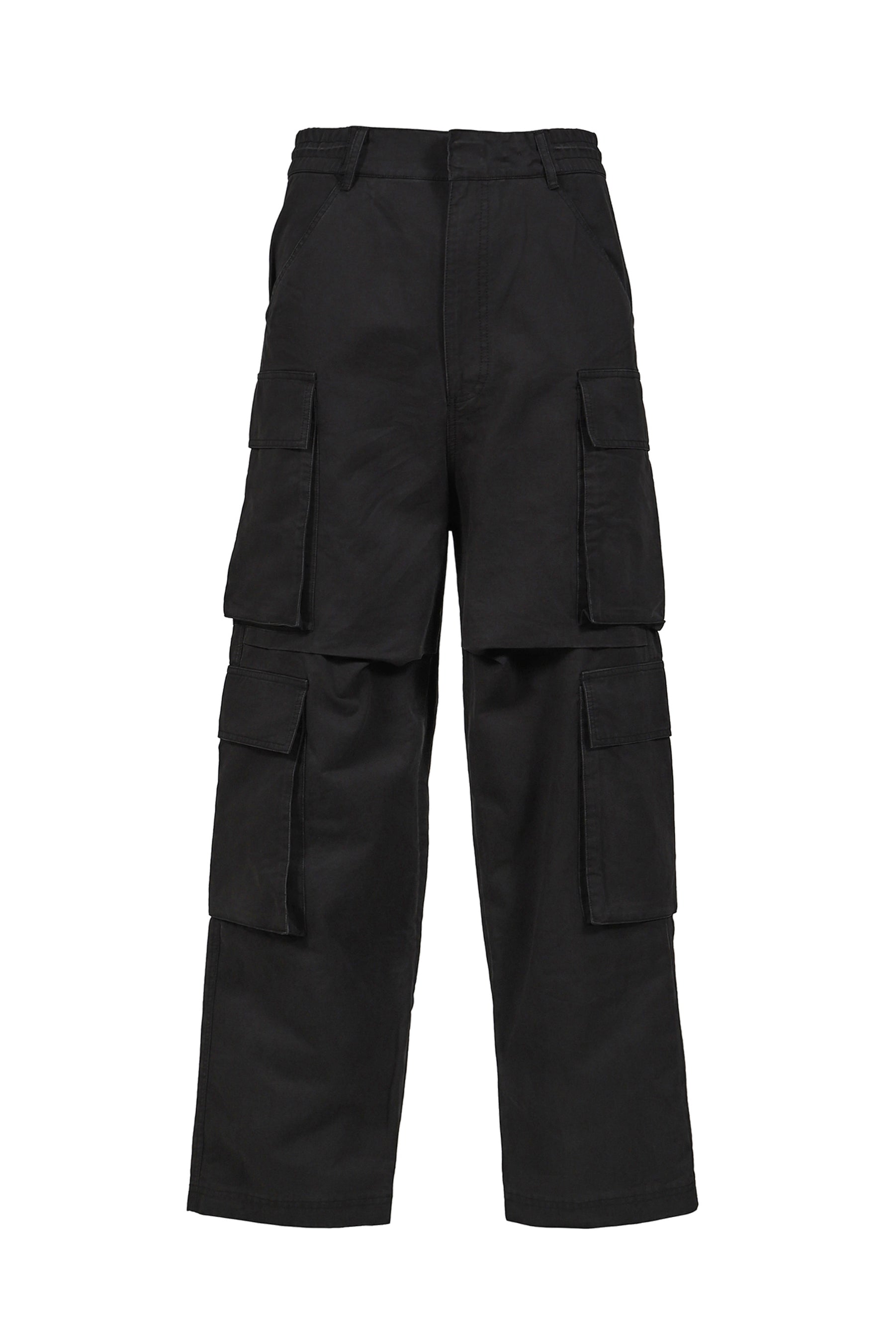 パンツ WAVE CARGO BLACK ARNODEFRANCE アーノルデフレンチ FW25 RAVE CARGO PANTS / WASHED BLK