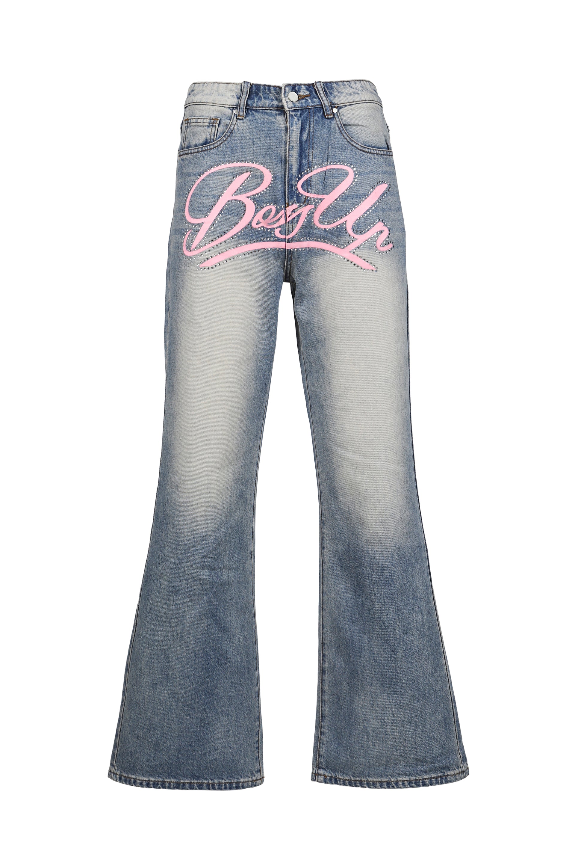 ARCH FLARED JEANS / BLU