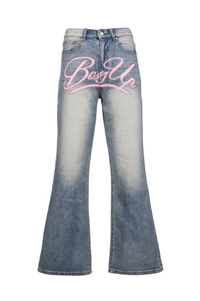 ARCH FLARED JEANS / BLU