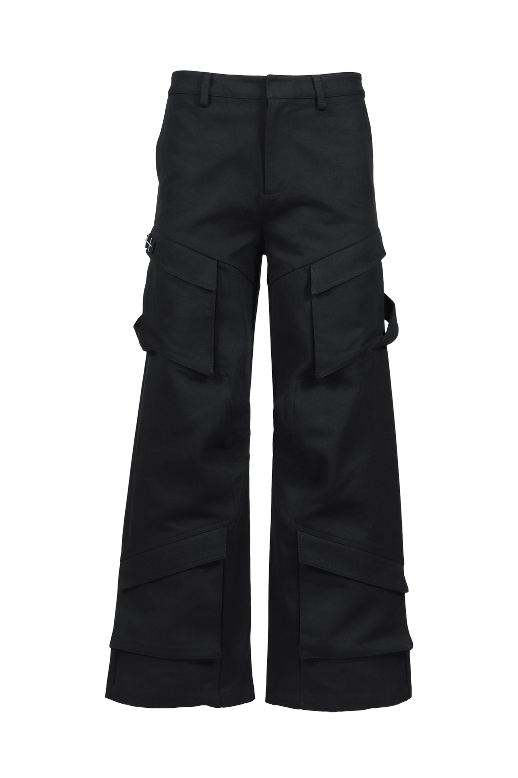 CELLULAE CARGO TROUSERS / BLACK