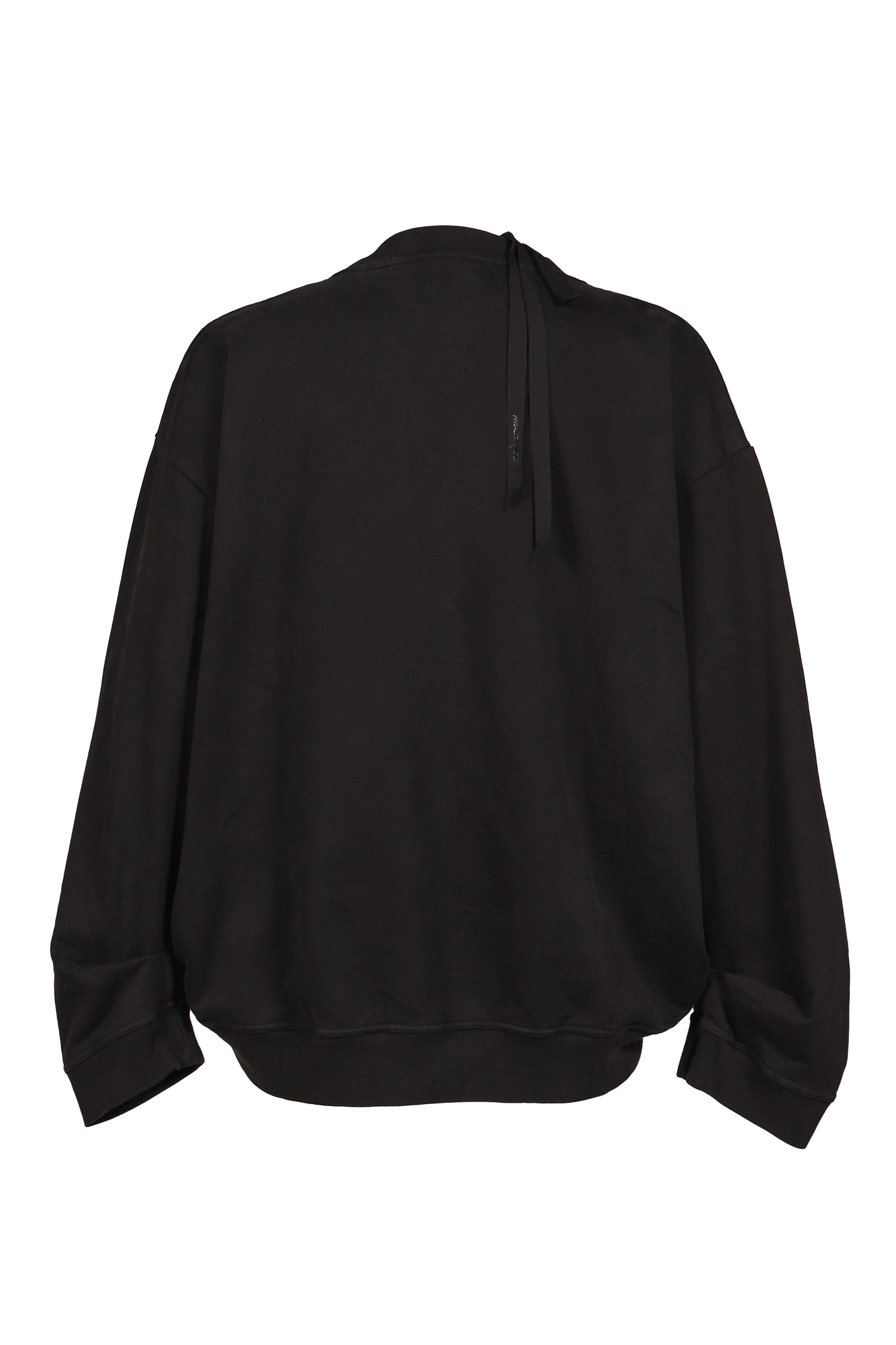MARINA YEE マリナイー SS26 OVERSIZED SWEATSHIRT / BLK - NUBIAN