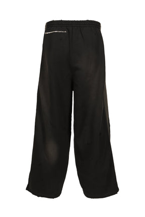 H.D. TRACK PANT - COTTON JERSEY / DAMAGED (20TH EXCLUSIVE) / BLK