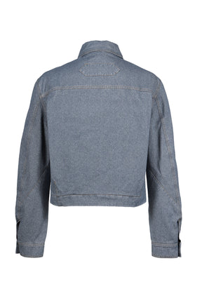 LA VESTE DE-NIMES CANEVAS / BLU 