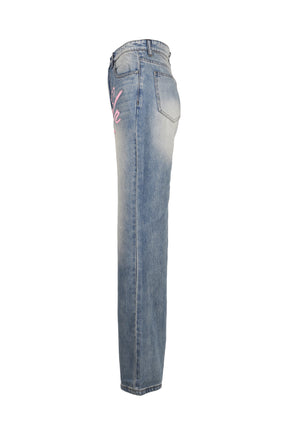 ARCH FLARED JEANS / BLU
