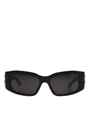 BOSSY RECTANGLE / BLK GLD