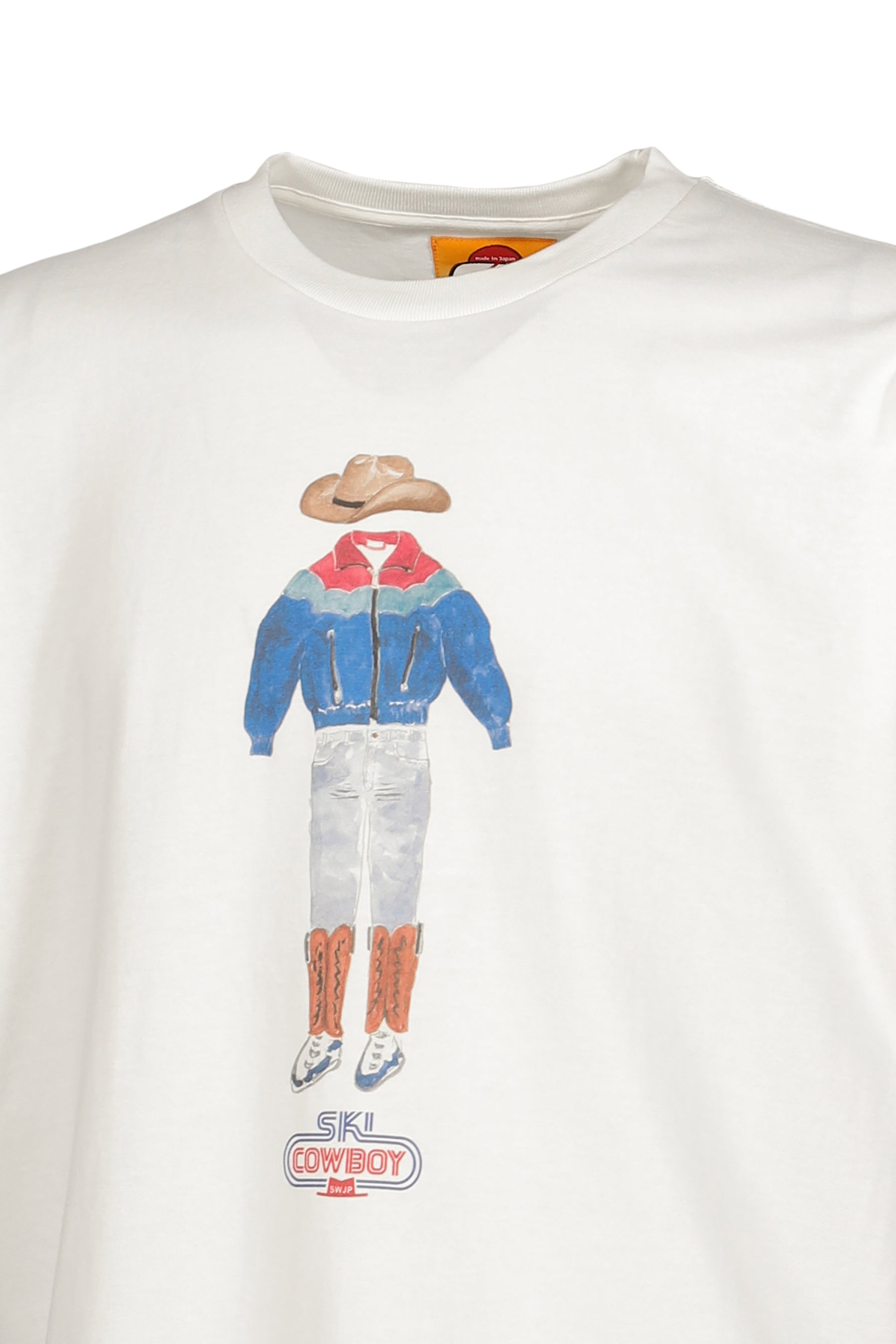 COWBOY OUTFIT TSHIRT / WHT