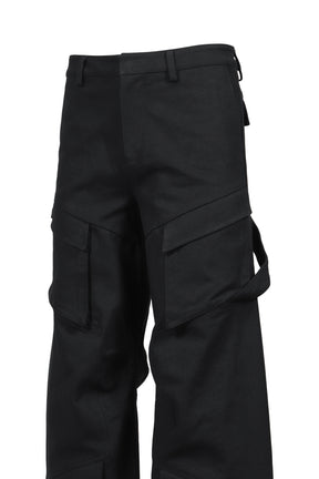 CELLULAE CARGO TROUSERS / BLACK