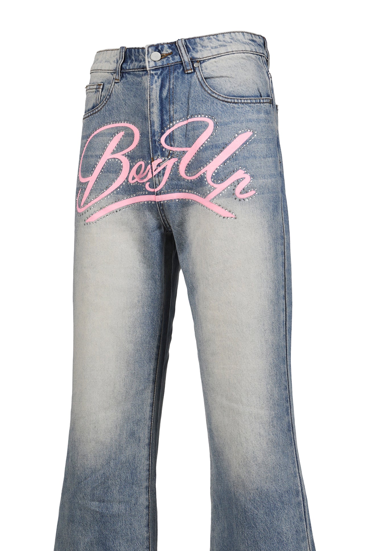 ARCH FLARED JEANS / BLU