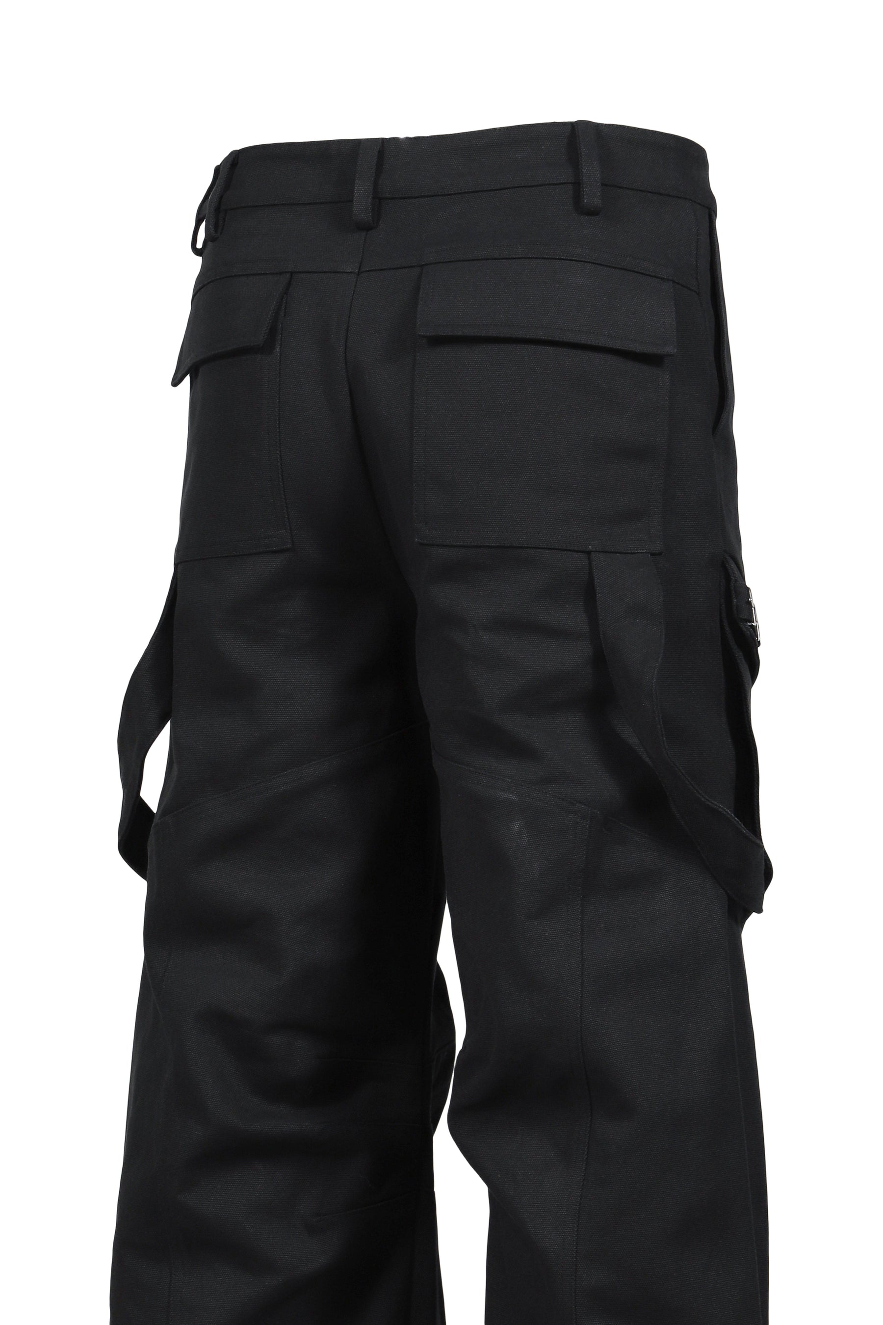 CELLULAE CARGO TROUSERS / BLACK