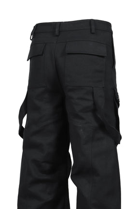 CELLULAE CARGO TROUSERS / BLACK