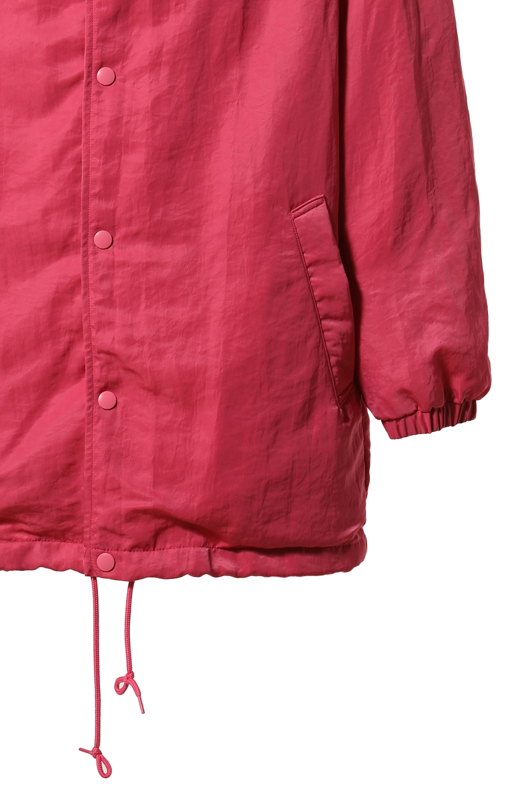 doublet ダブレット FW23 "DOUBLAND" EMBROIDERY COACH JACKET PINK -NUBIAN