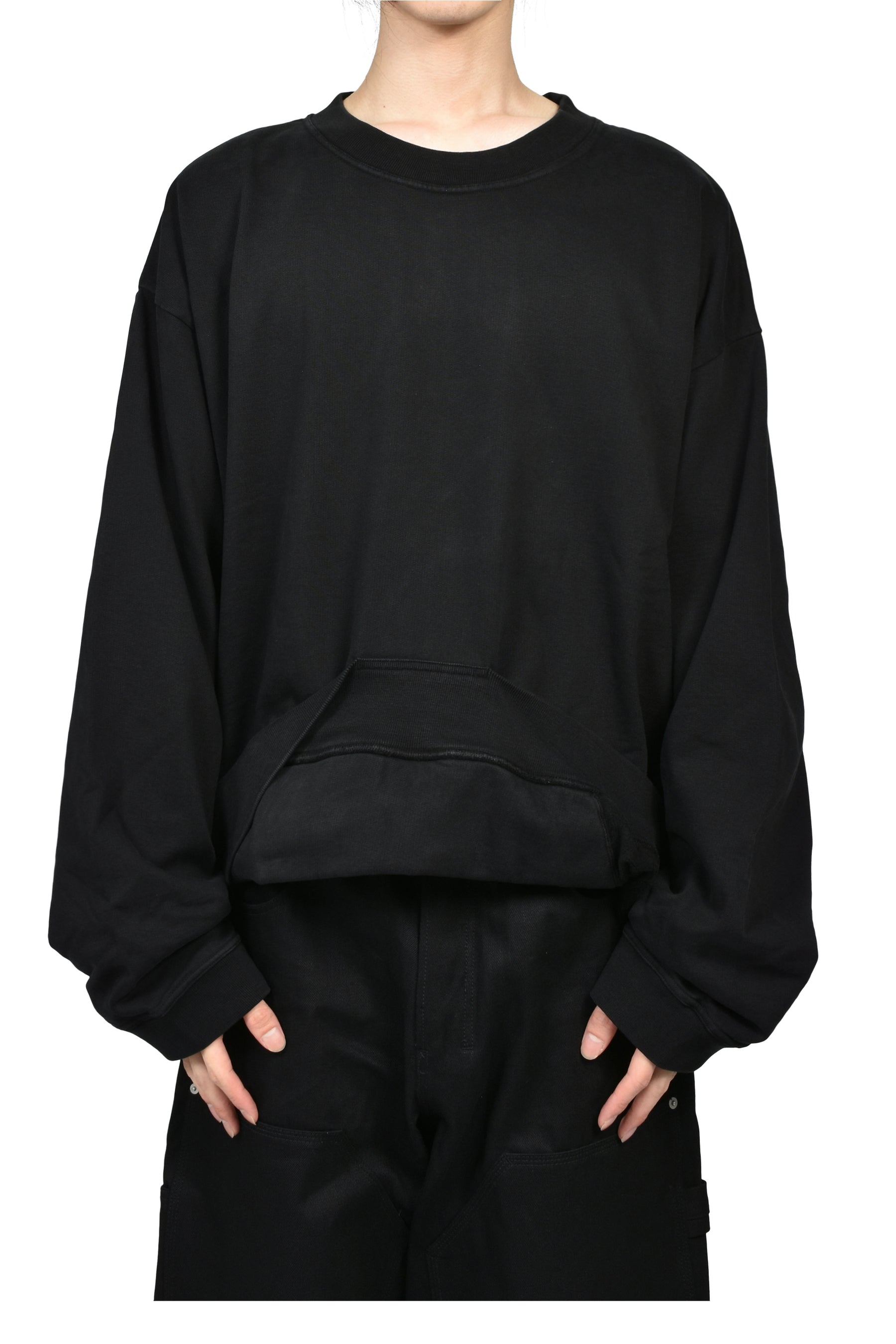 OVERSIZED SWEATSHIRT / BLK