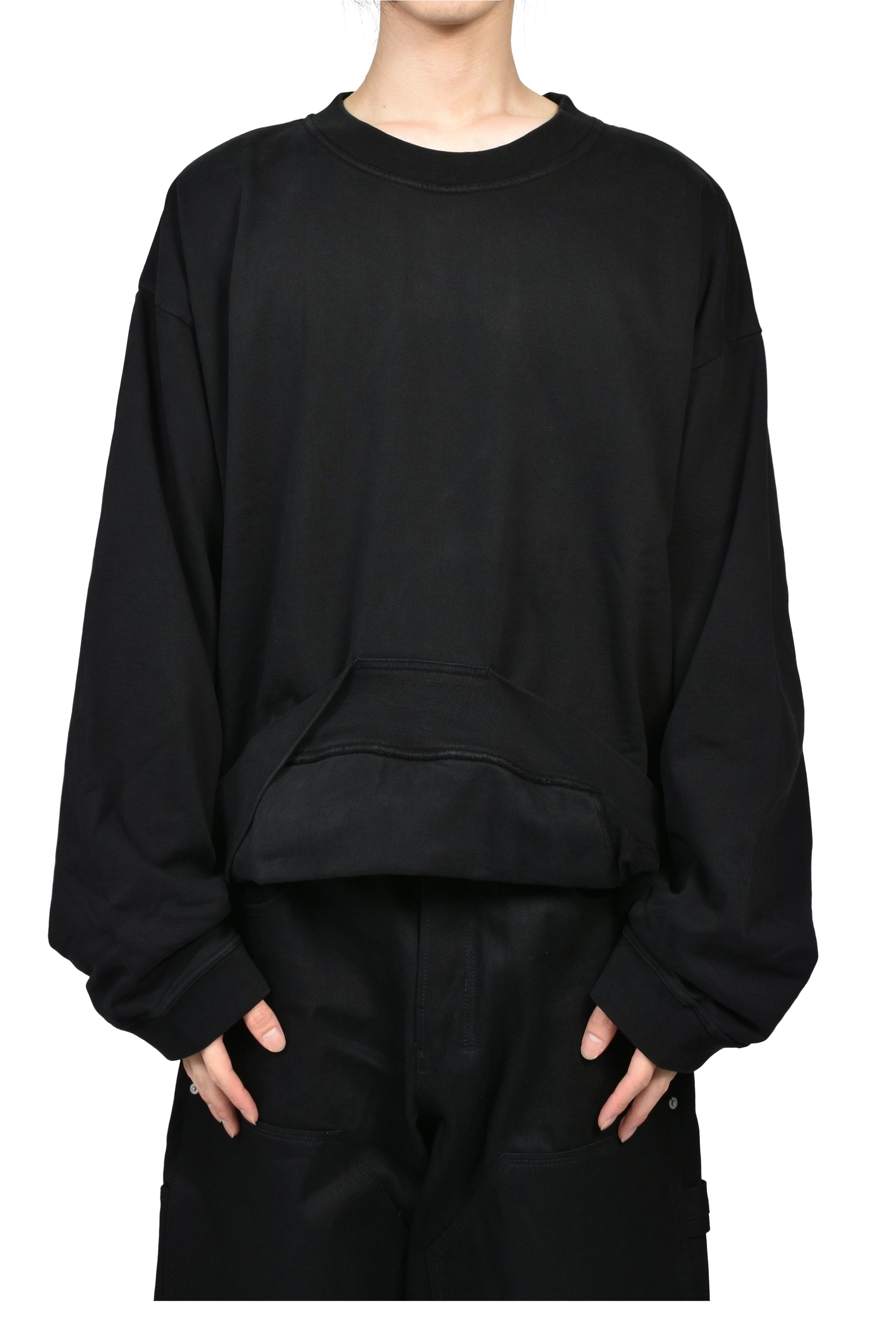 OVERSIZED SWEATSHIRT / BLK