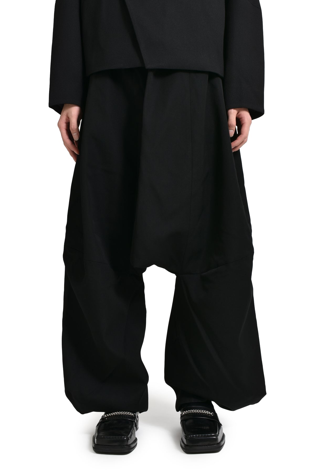 CHLADNI PANTS / BLK