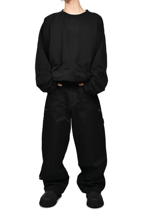OVERSIZED SWEATSHIRT / BLK