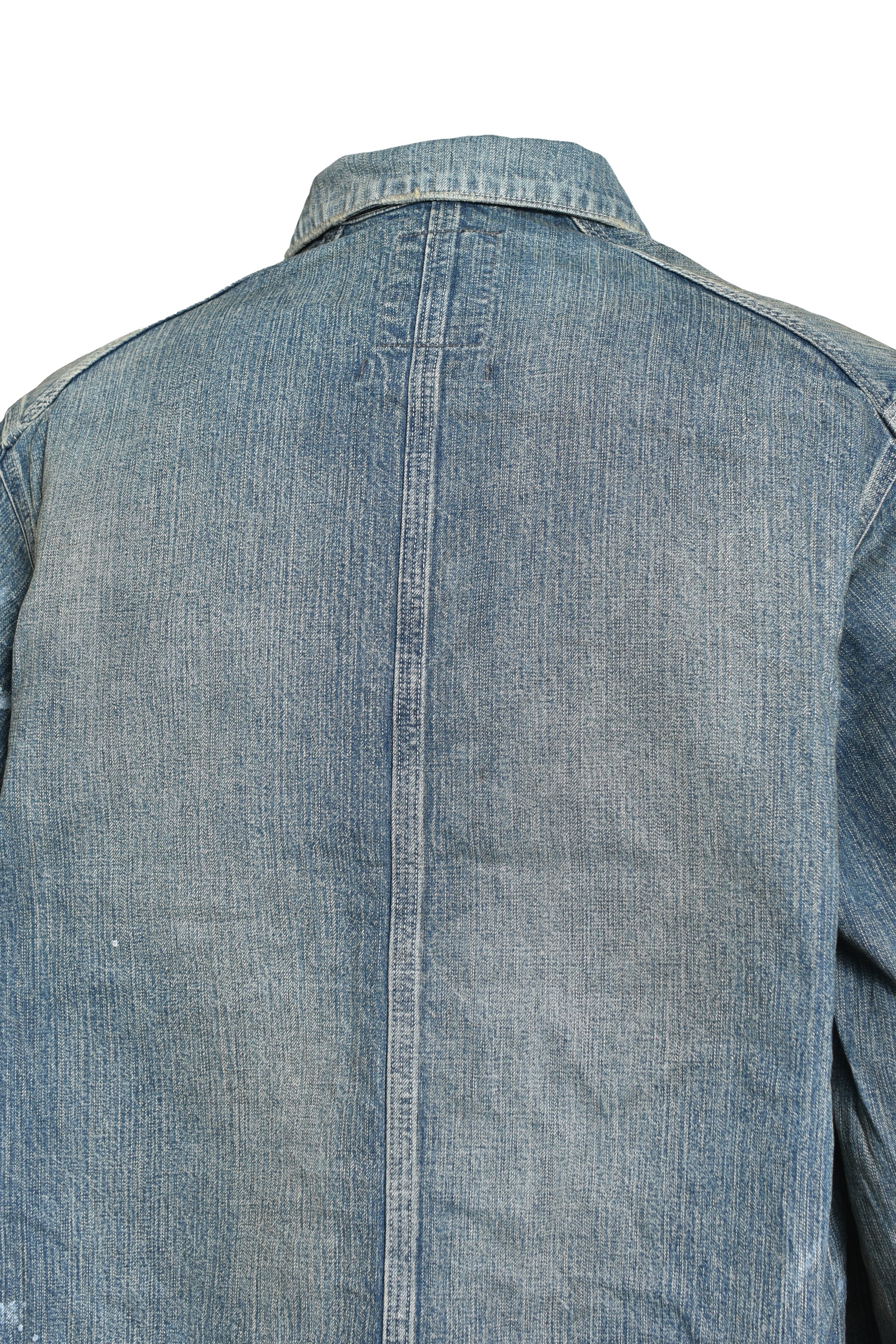 PAINT-STAINED ENGINEER'S COVERALL / AGED IND