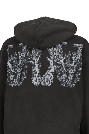 SACRED BEING ZIP UP / COAL