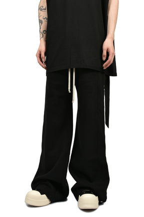 WIDE PUSHER PANTS / BLK