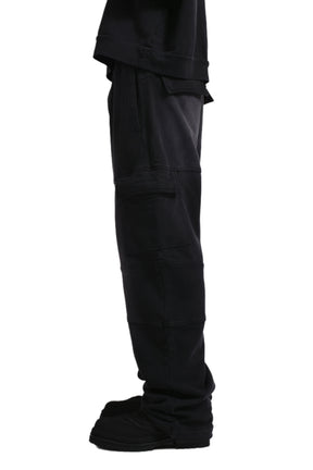 ALYX FLEECE CARGO PANTS/BLK