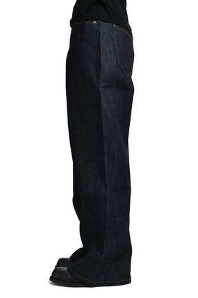 RAW DENIM JAPANESE LOOSE FIT / BLU