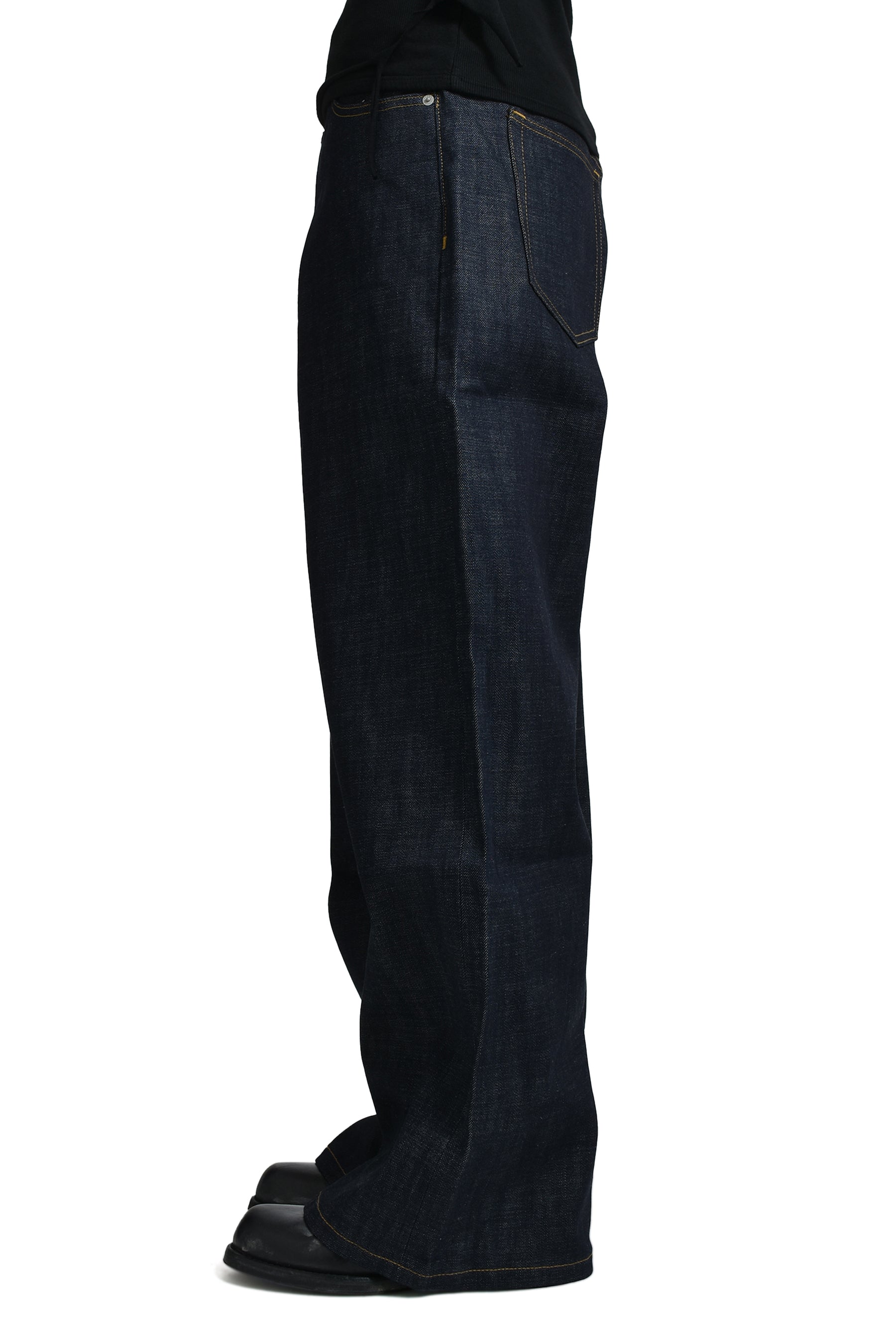 RAW DENIM JAPANESE LOOSE FIT / BLU