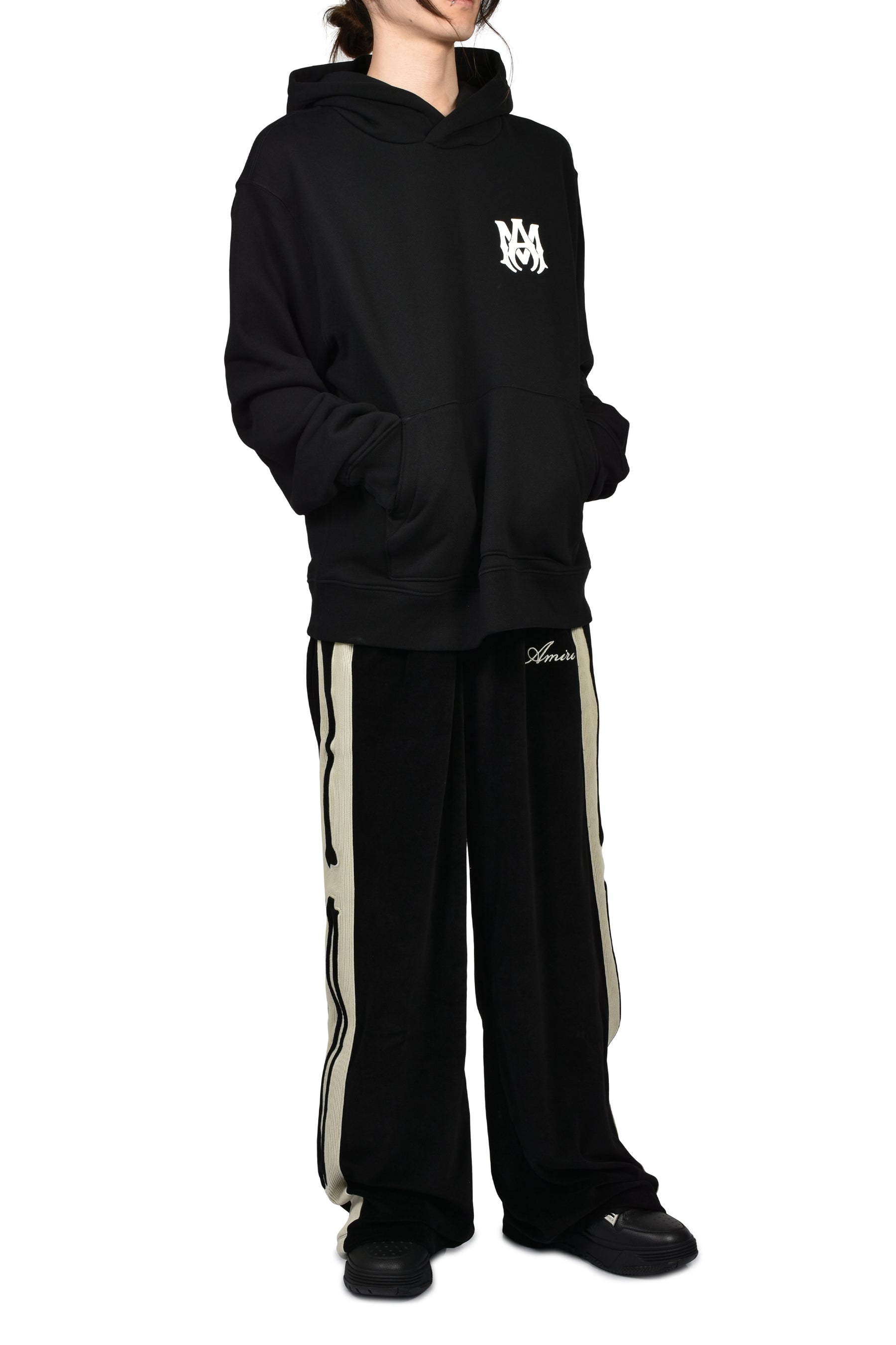 MA CORE LOGO HOODIE / BLK
