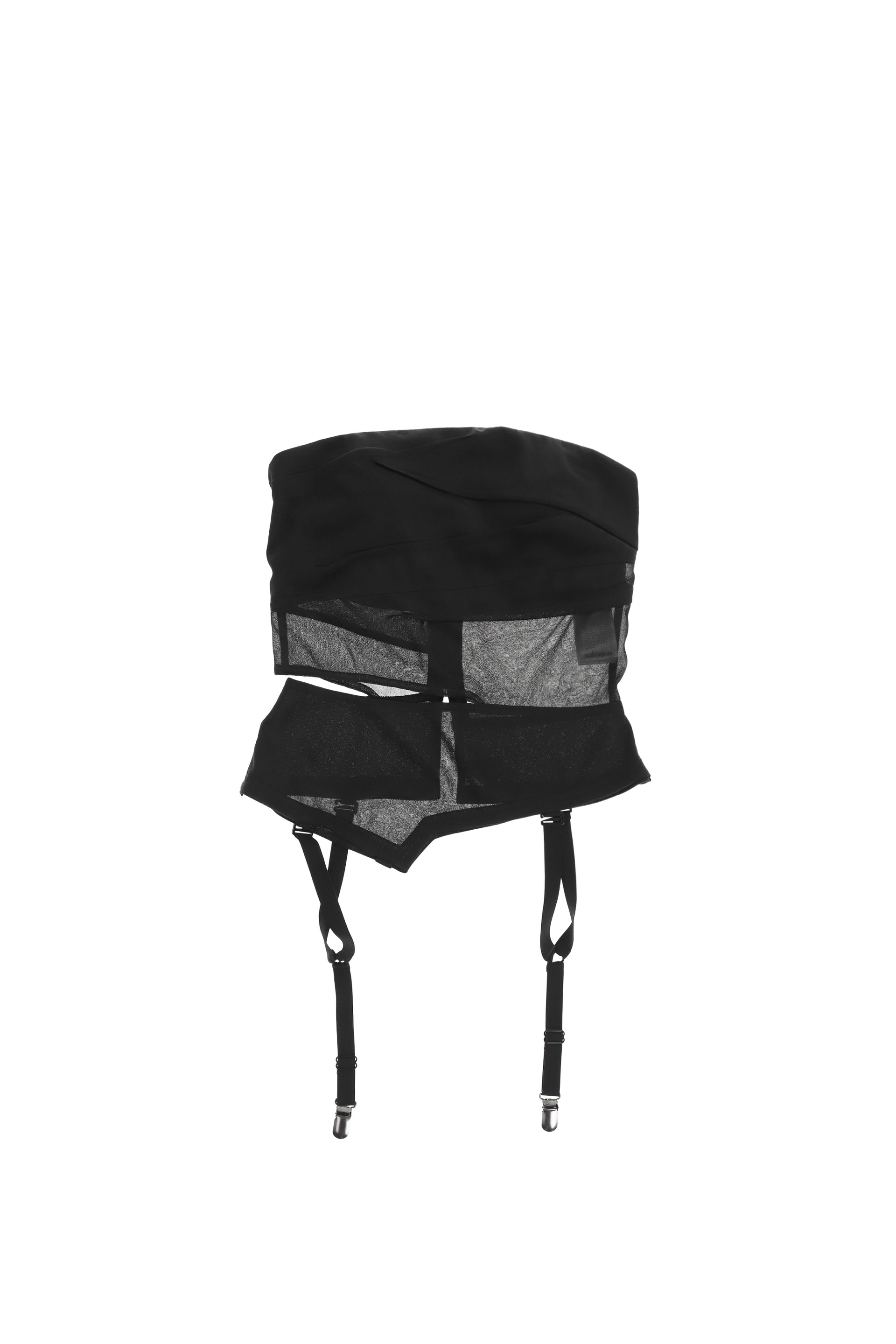HARNESS BUSTIER / BLK