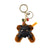 GUS MASK BEAR KEY RING / GOLD